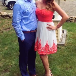 Strapless Mini Dress